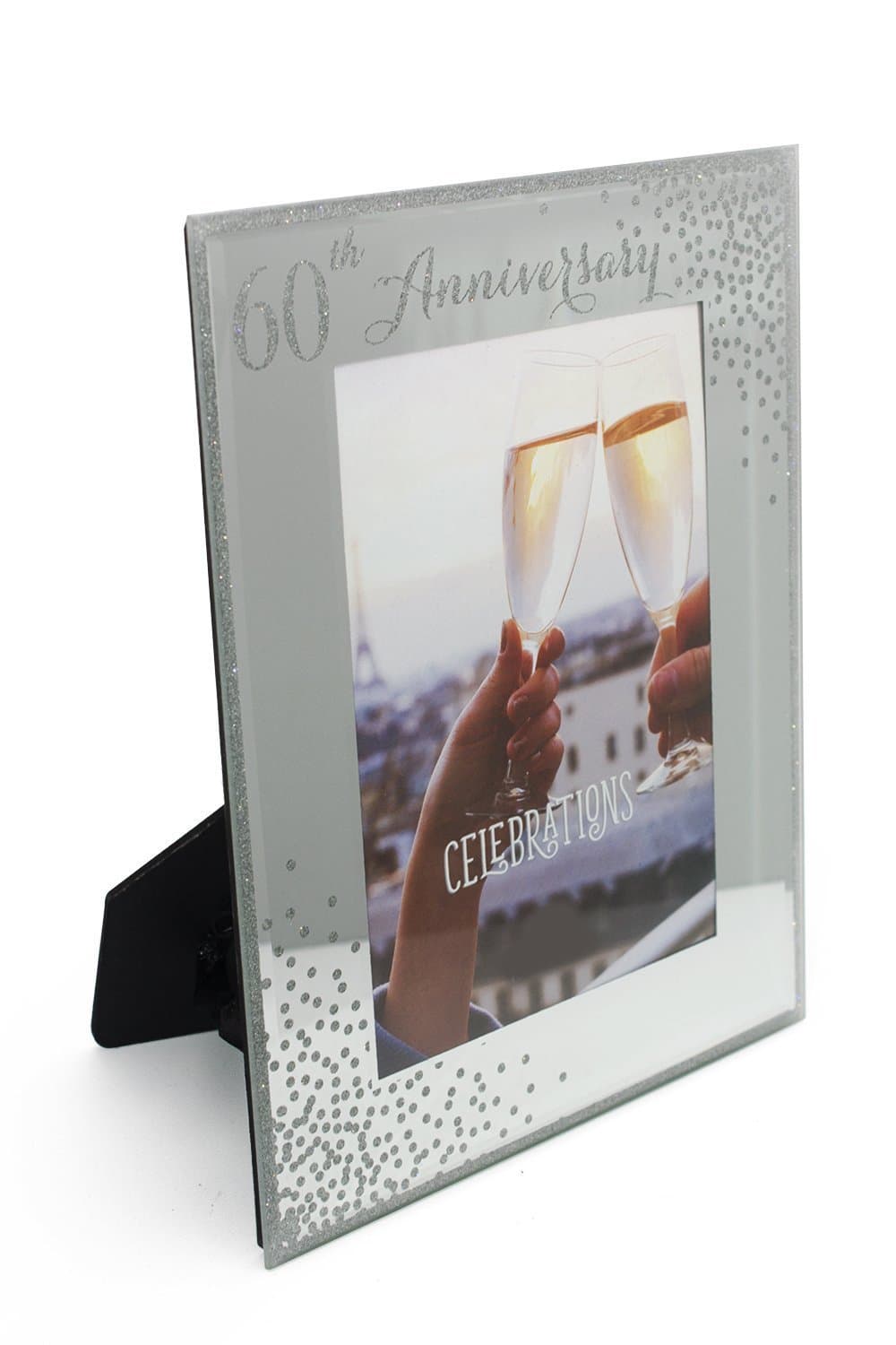 Anniversary 60th Diamond Wedding Large 8 x 10 Photo Frame Boxed