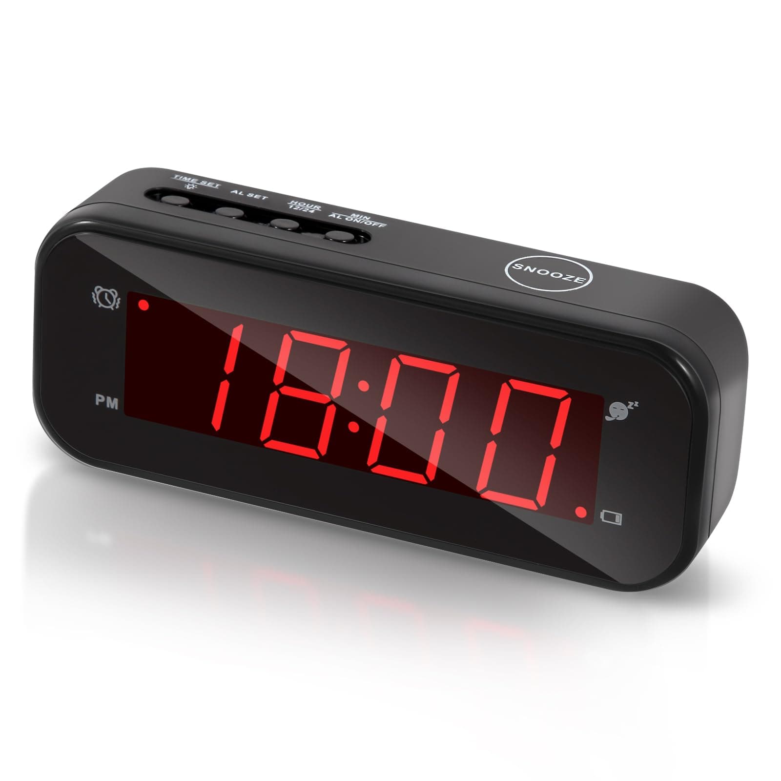 Digital Alarm Clock Travel Clock