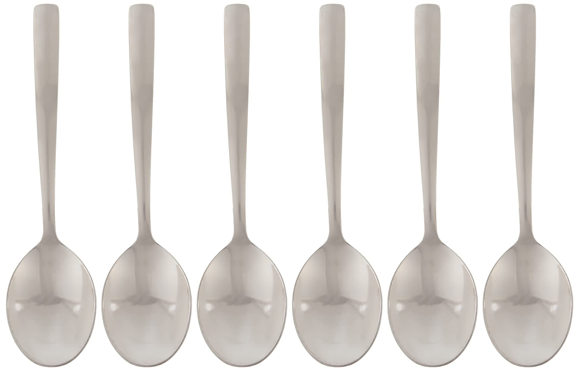 RF10067 6Pc Ss Tea Spoon - Mirror Polished| Ergonomic Handle | Stainless Steel Material | PeRFect For Home, Hotel, Restaurant & More