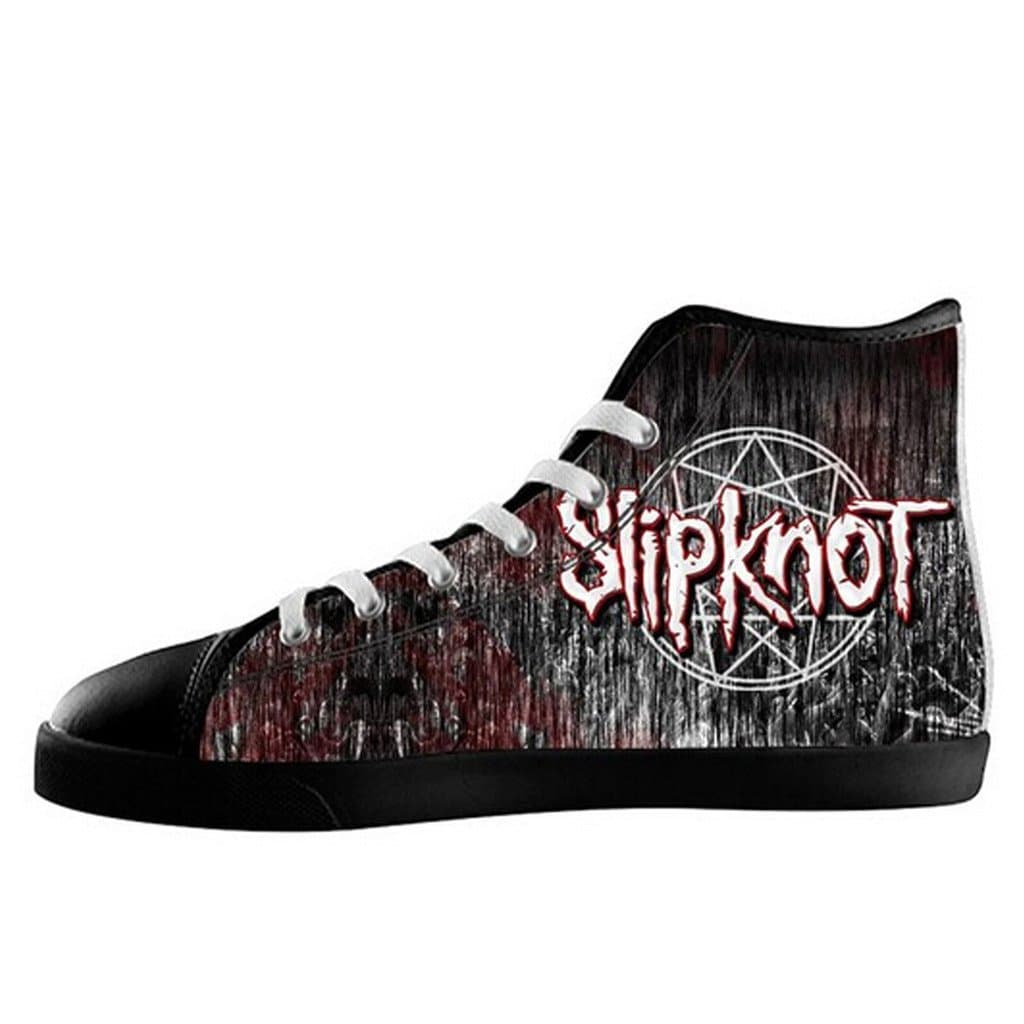 Dude Custom Slipknot Women's High top Canvas Shoes for fans