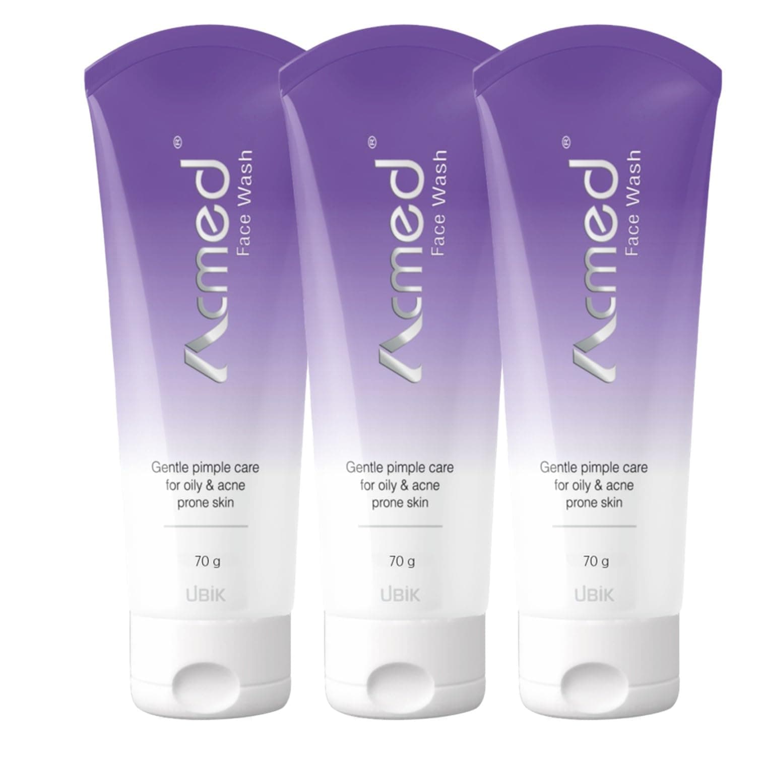 Pimple Care Face Wash for Acne Prone Skin (70grams) : Pack of 03