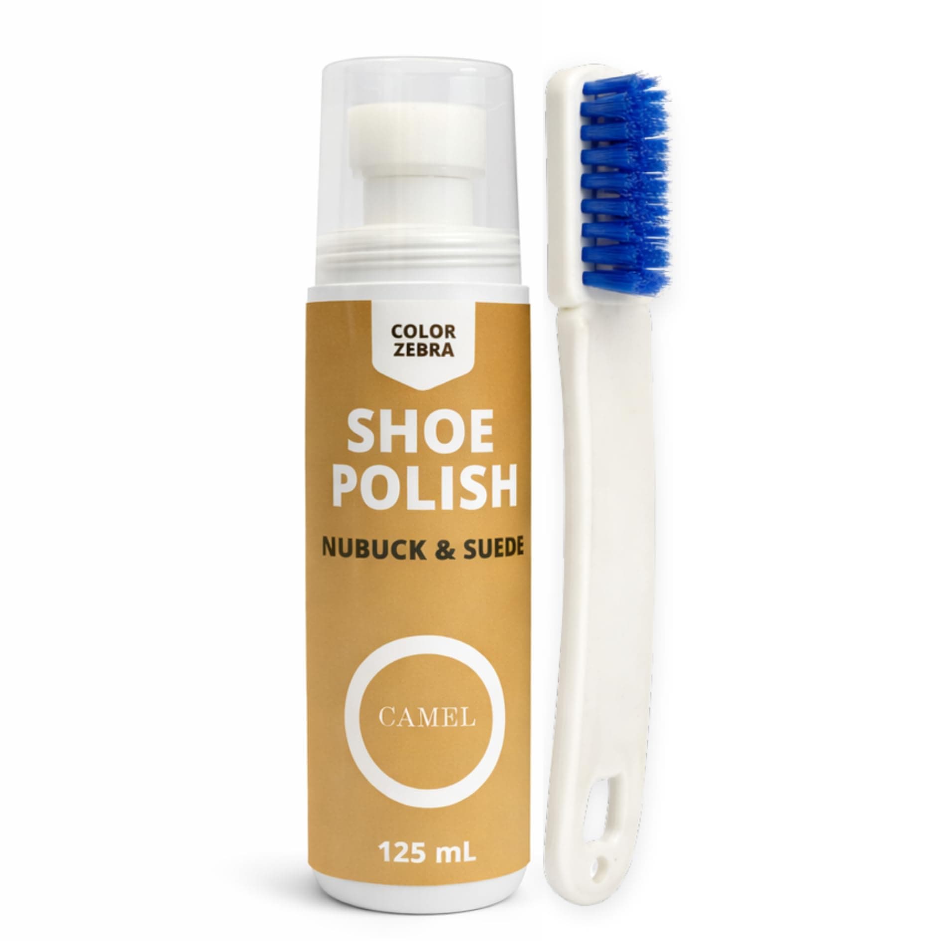 Nubuck and Suede Shoe Polish | Color - Camel | Pack 125 ML | Nubuck and Suede Renovator