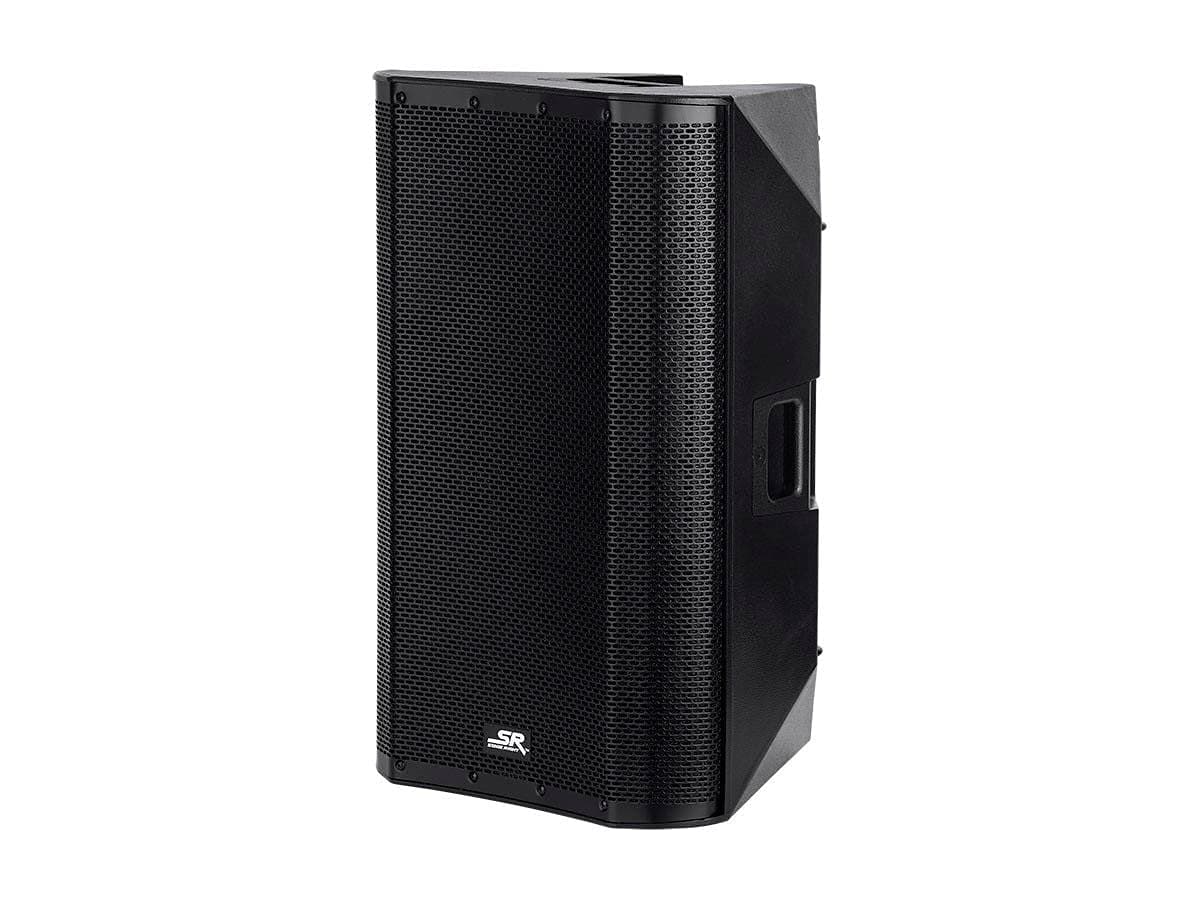 Monoprice Stage Right Series, 15-Inch Powered Speaker, 1400W, SRD215, Class D Amp, DSP, Bluetooth Streaming