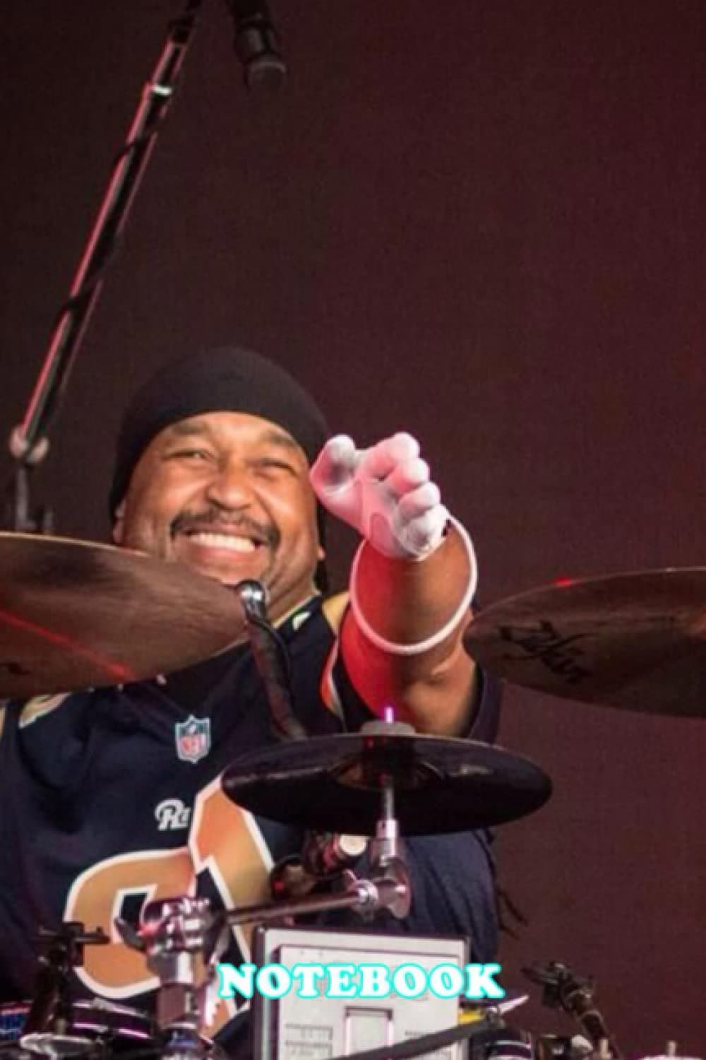 Notebook : Carter Beauford Dave Matthews Band Lined Journal 6 x 9" 100 Pages for Office, School Supplies , Thankgiving Notebook Gift #65