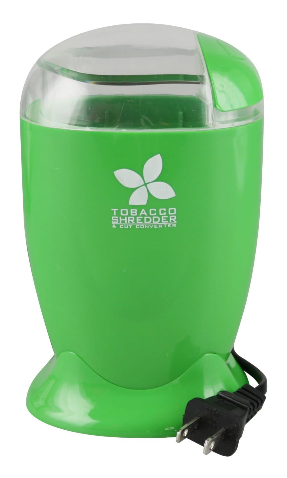 Electric Tobacco Shredder And Cut Converter Green Pack Of 1