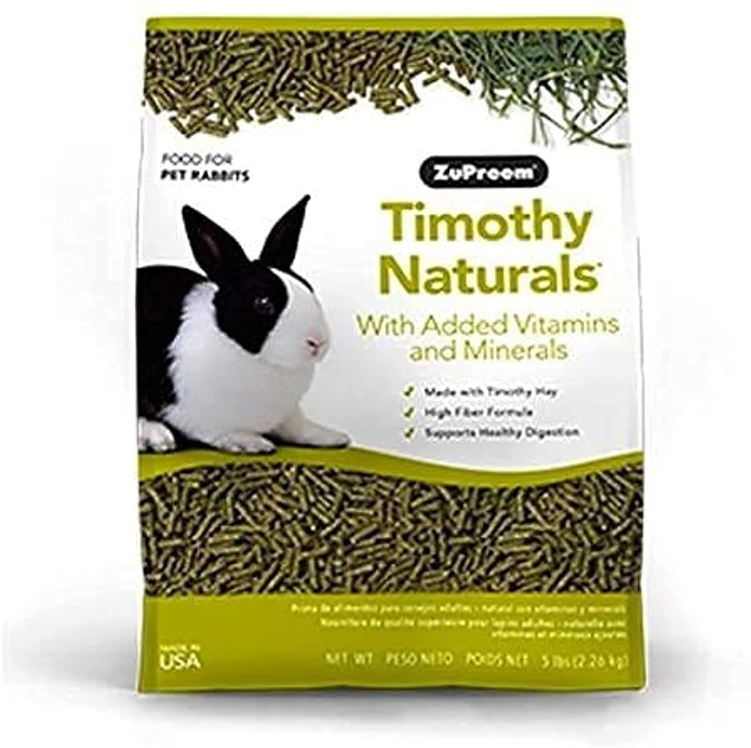 ZuPreemNATURE'S PROMISE PREMIUM RABBIT FOOD 5LB