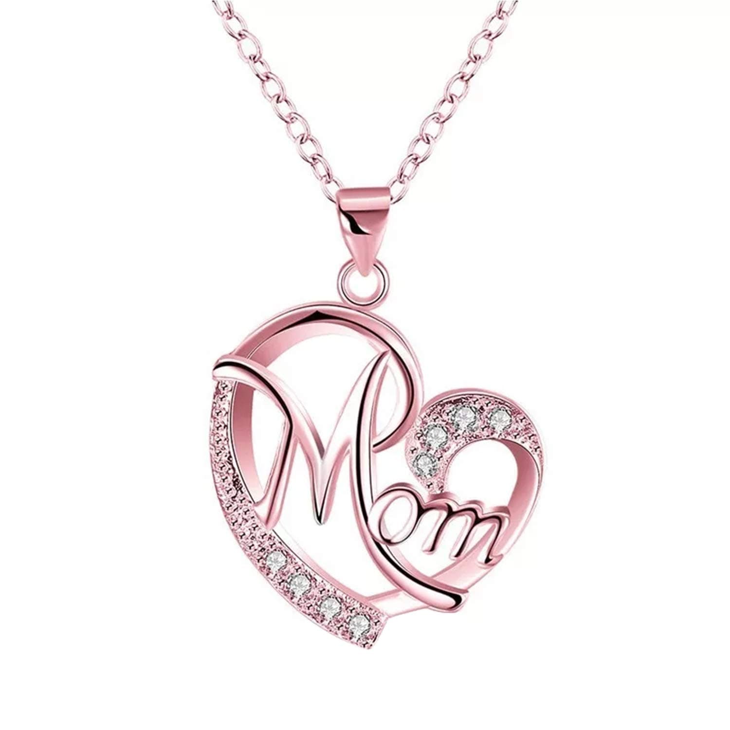 Heart Pendant Necklace with Chain for (PAPS1101921PR)
