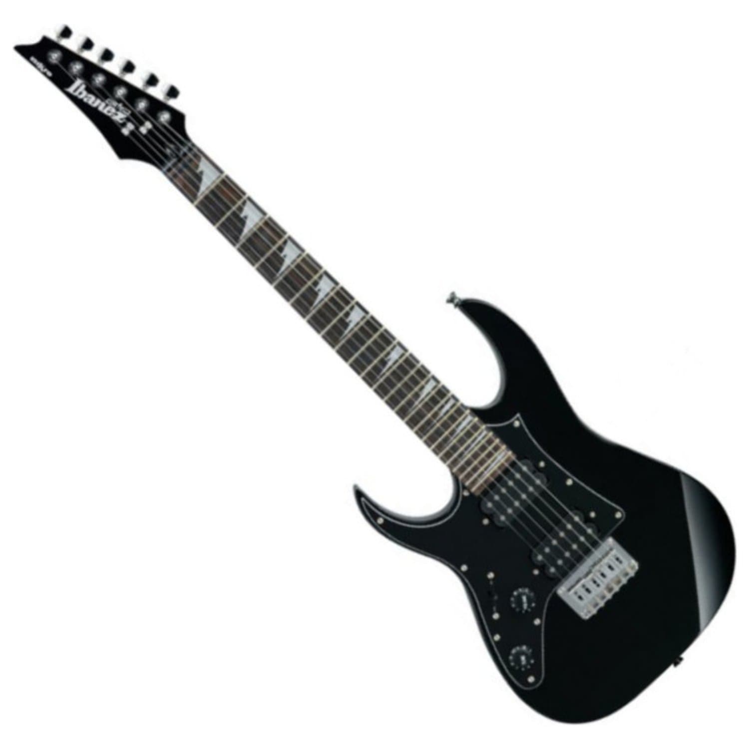 GRGM21BKNL Left Handed 6 String Mikro (Small, Junior) Guitar Black