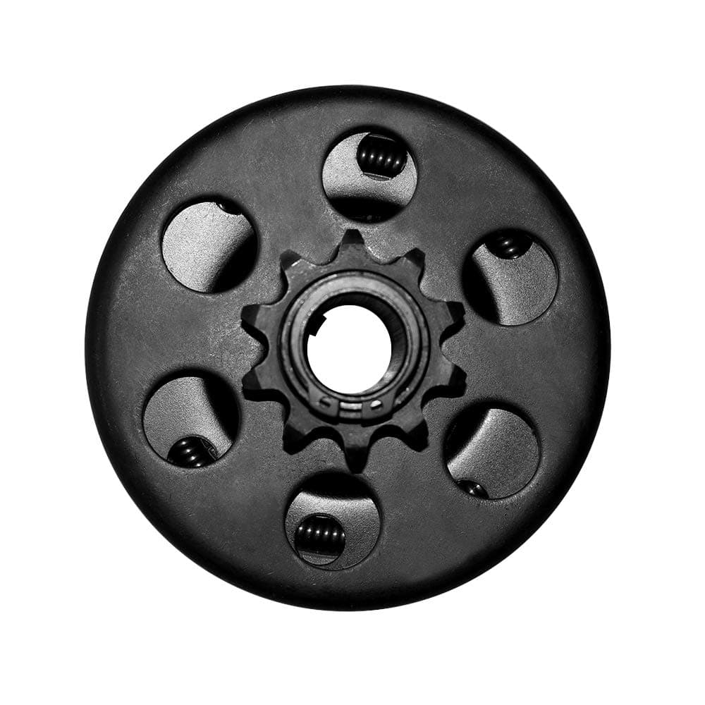 Trkimal Centrifugal Go Kart Clutch 3/4" Bore 10 Tooth 10T Fit for #40/41/420 Chain 6.5HP - Upgrade Clutch Compatible with Predator GC160 GC190 GX120 GX140 GX160 GX200, Go Kart Fun Kart Mini Bike