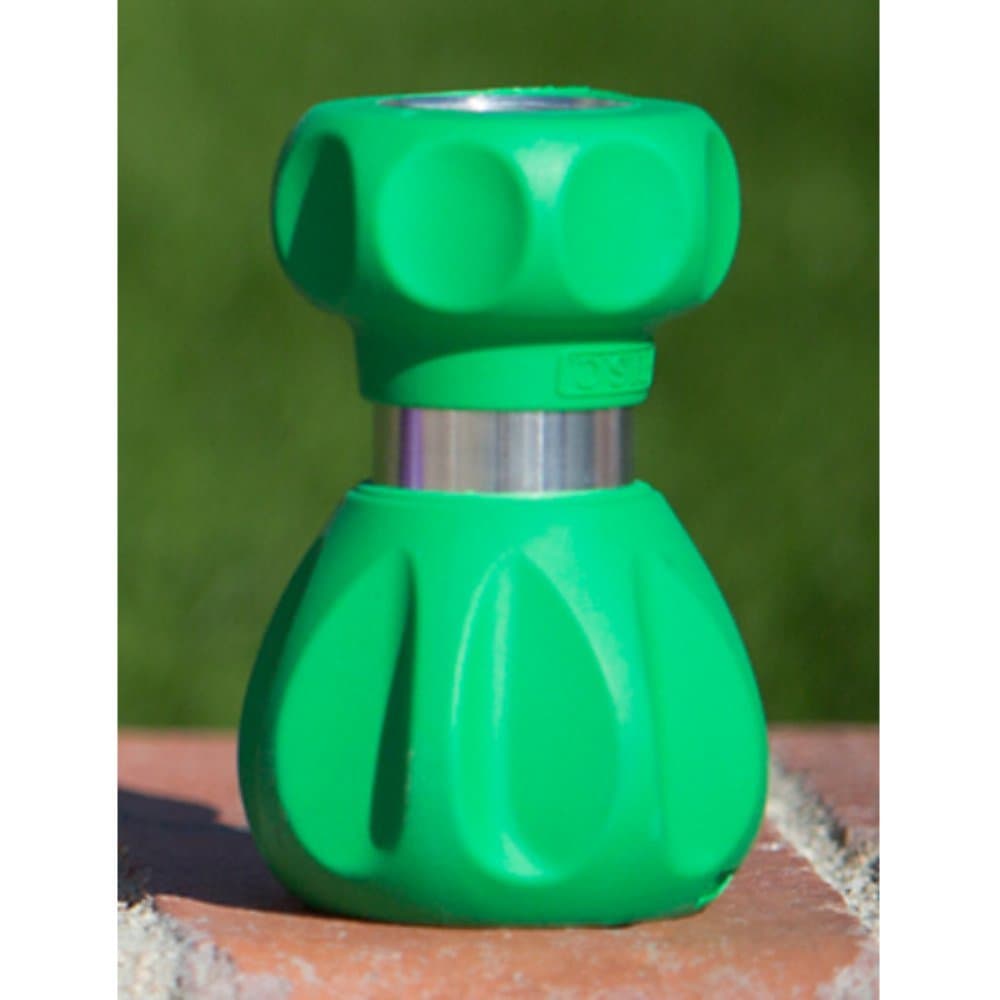The Ultimate Innovations Original Firemans Hose Nozzle - 5 Different Spray Pattern Options - Green