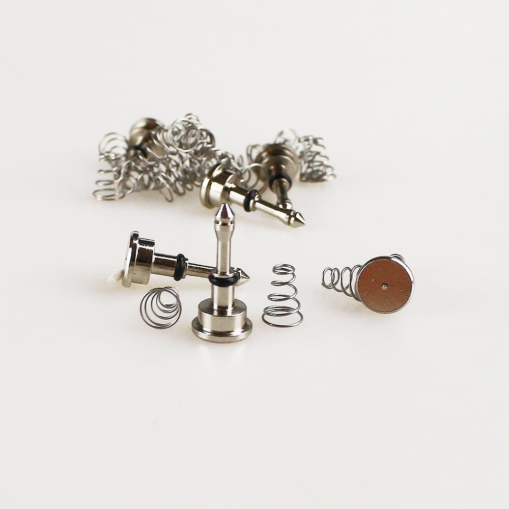 Earlywish 3sets Dental 3-Way Syringe Handpiece Air Water Spring Press Button Nozzle Tip