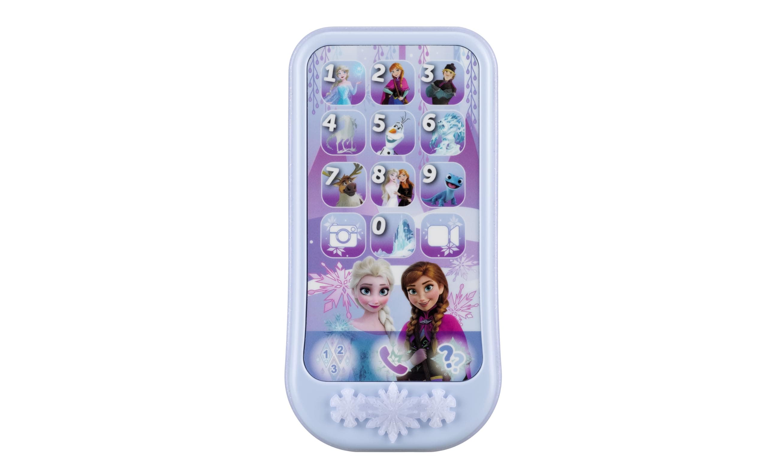 Disney Frozen Toy Phone for Toddler with Built-in Preschool Learning Games, Educational Toys for Toddlers