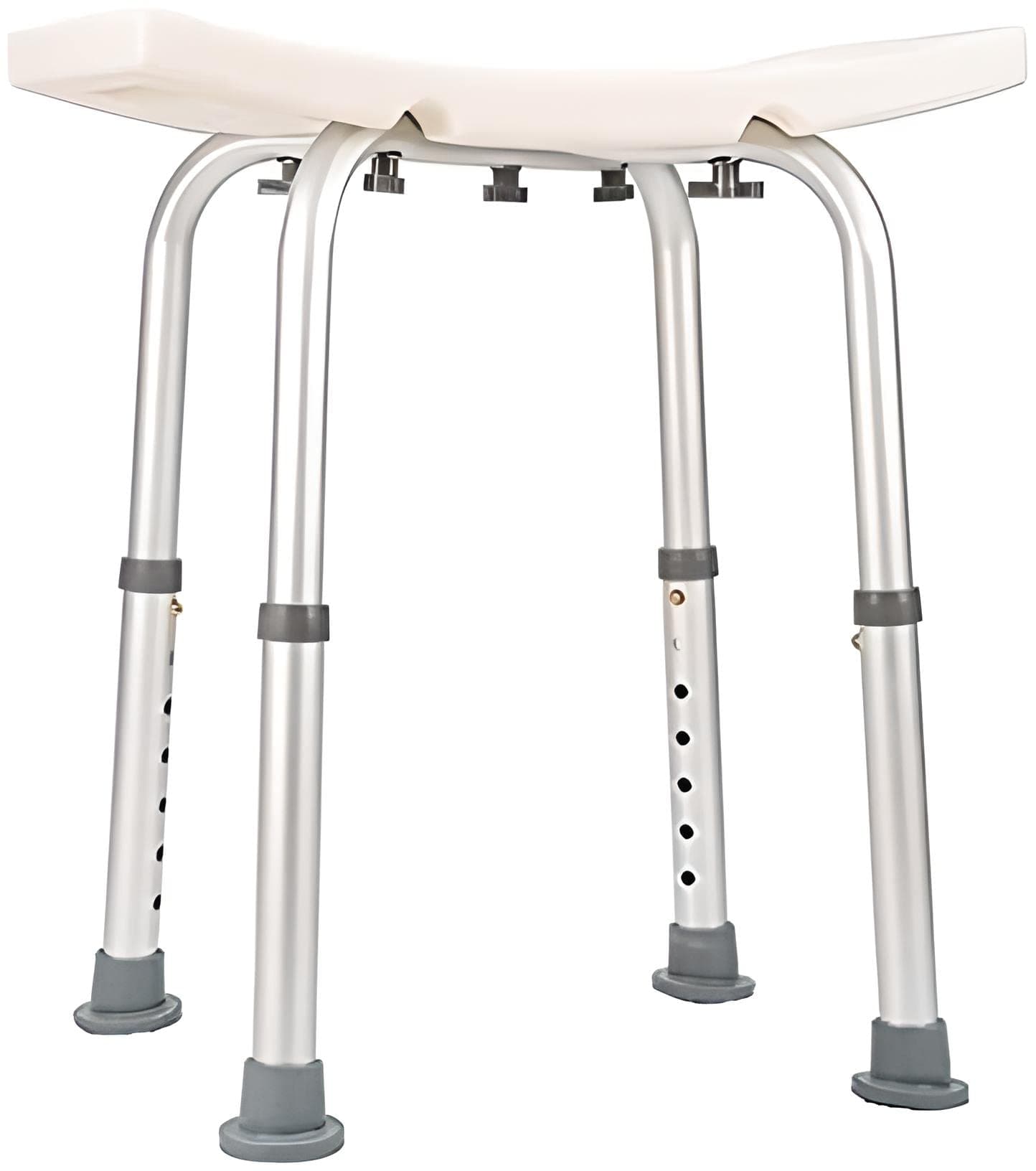 Healthline Trading Bath Bench Adjustable Height, Lightweight Compact and Smal...