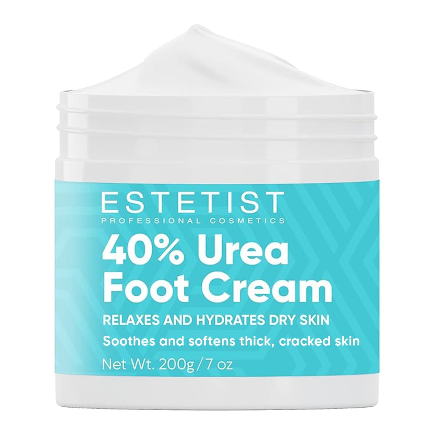 Urea Foot Cream 40% Foot Lotion For Dry Cracked Feet Moisturizes & Rehydrates For Rough Heel Knees Elbows Foot Care Lotion with Vitamin E and Aloe Vera Reduce Itching Callus & Dead Skin Remover