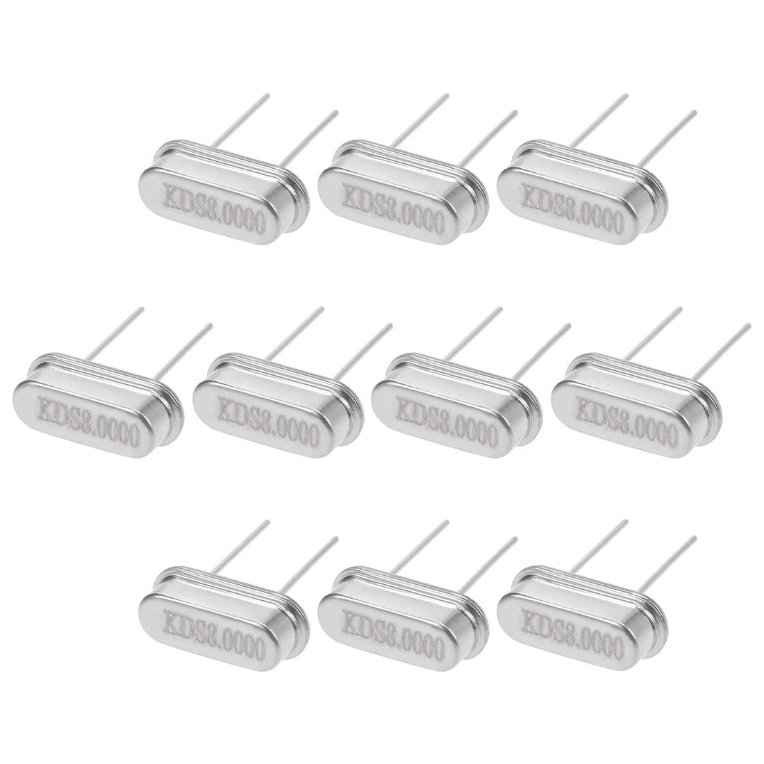uxcell DIP Quartz Crystal Oscillators Resonators 8MHz HC-49S Replacements 10 Pcs
