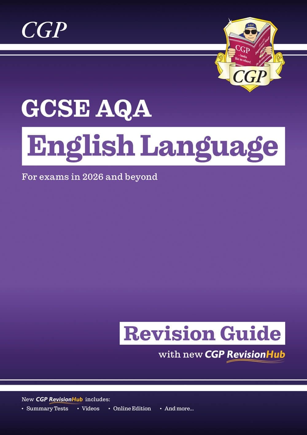 New GCSE English Language AQA Revision Guide with CGP RevisionHub (for exams from 2026) (CGP AQA GCSE English Language)