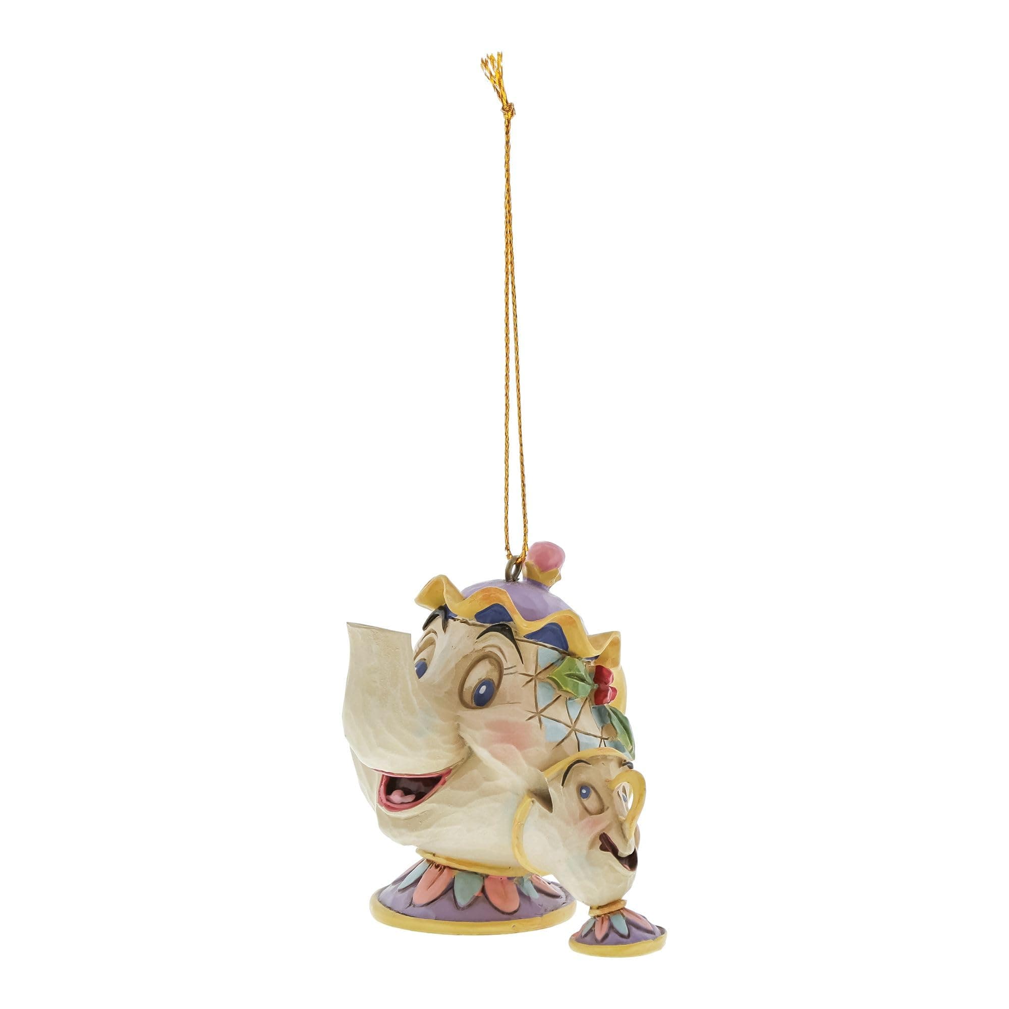 Jim Shore Mrs Potts & Chip Ornament Hanging Ornament