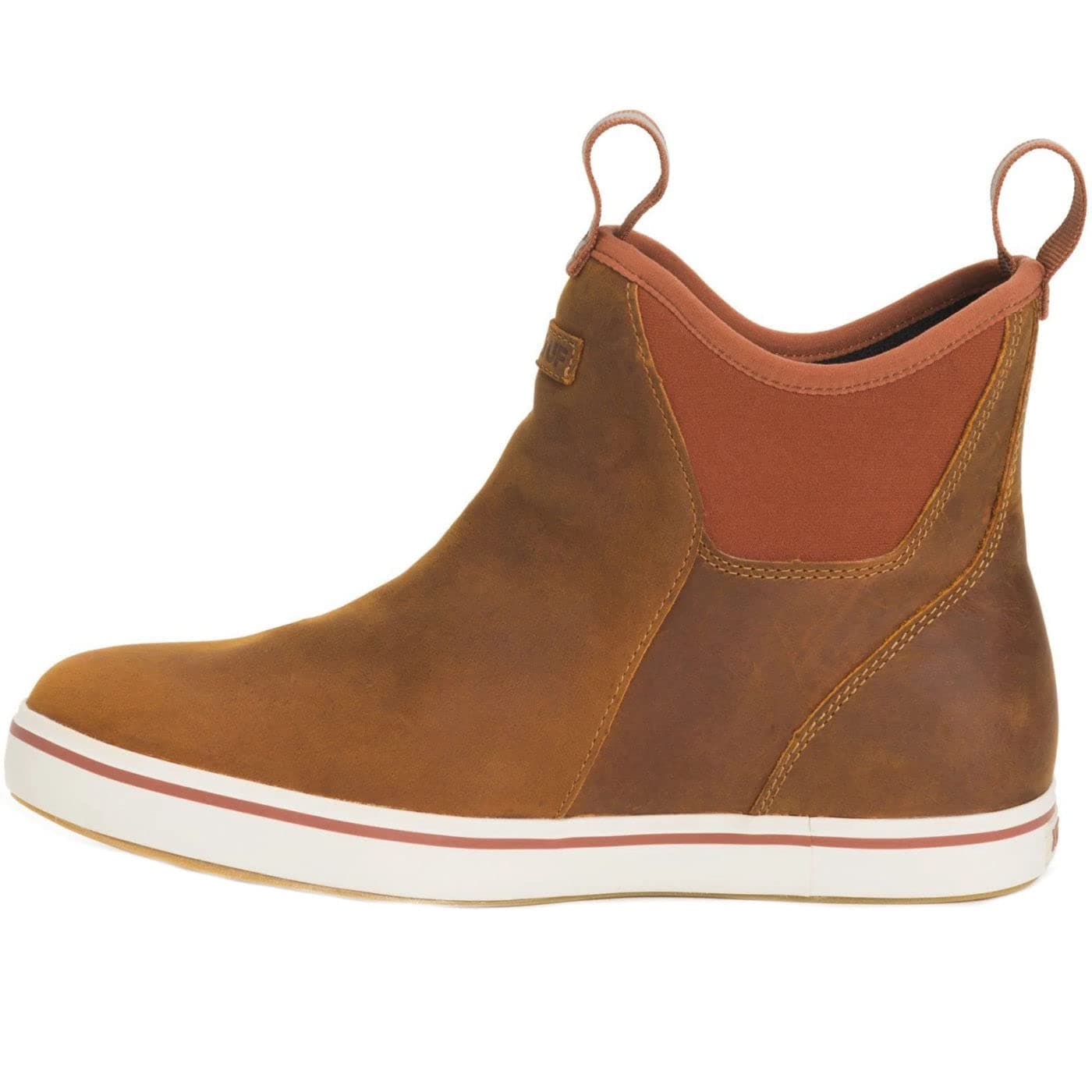 XtratufLeather Ankle Deck Boot Orange 10.5 D (M)
