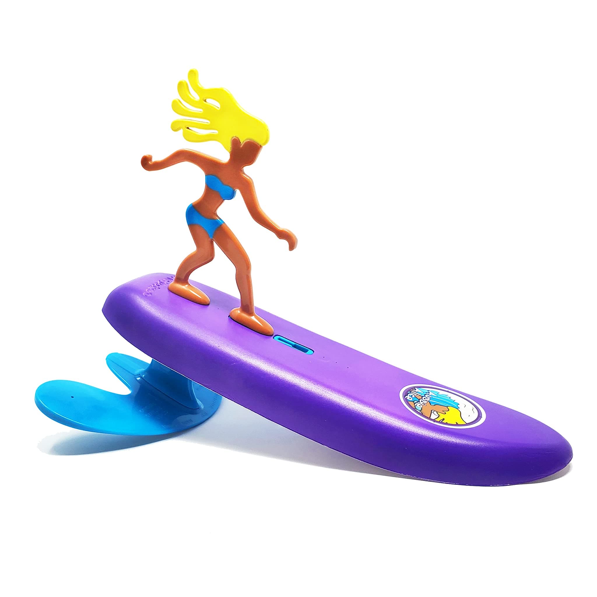Surfer Dudes 2019 Edition Wave Powered Mini-Surfer And Surfboard Beach Toy - Aussie Alice - Kids