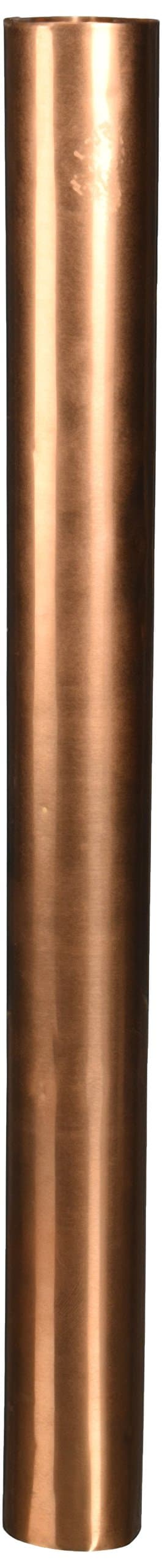 St Louis Crafts Copper Foil Roll, 12 in X 5 ft, 36 ga