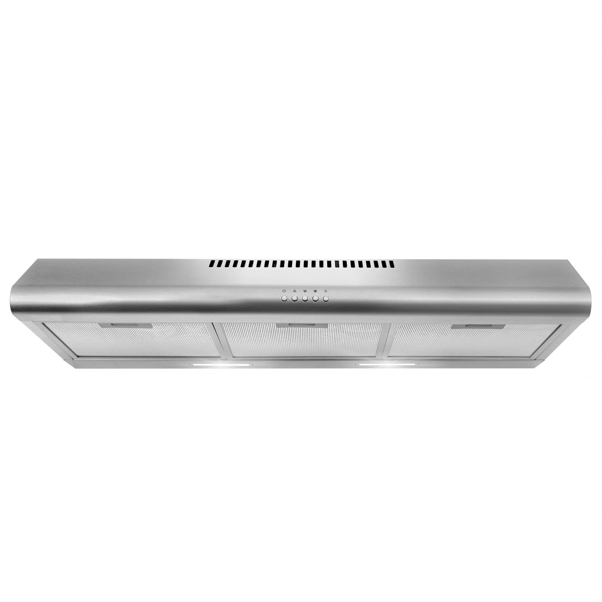 COS-5MU36 36 in. Delta Collection Ducted Under Cabinet Range Hood, Button Controls, Reusable Filters, LED Lights, Stainless Steel