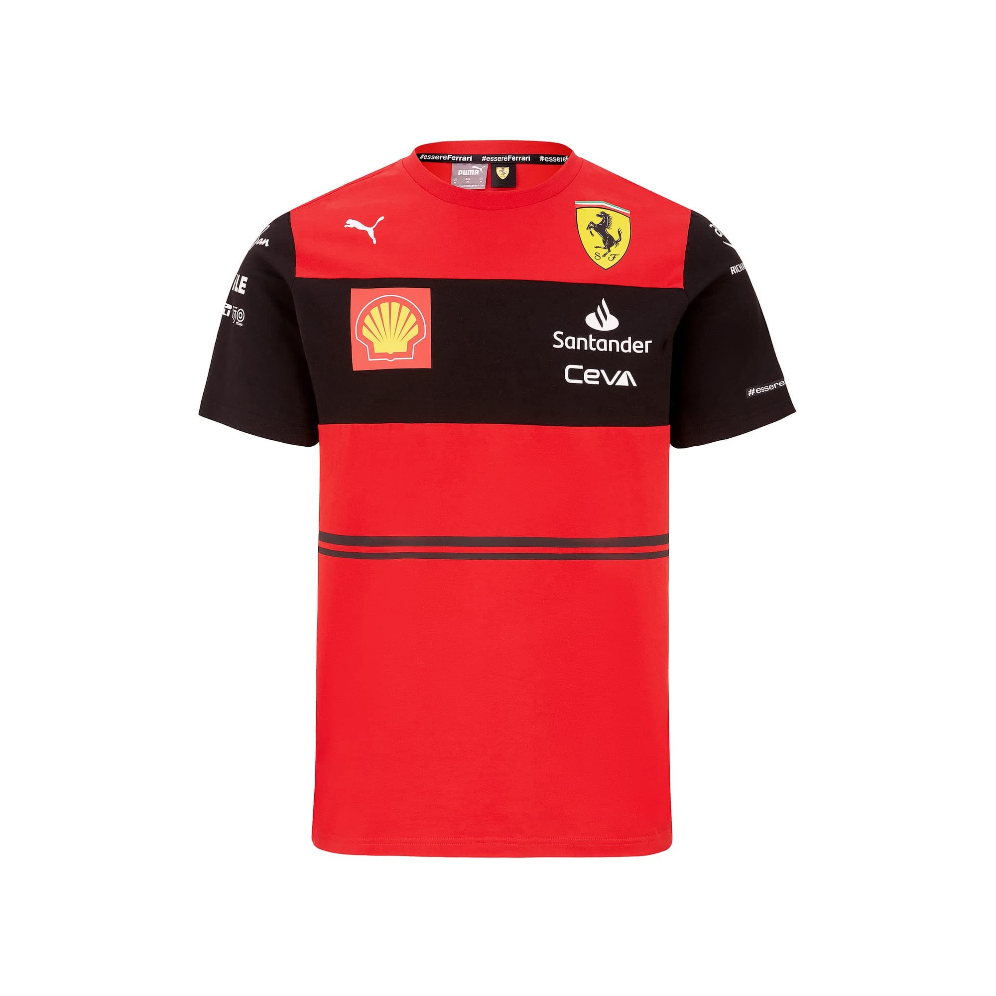 Scuderia Ferrari F1 Men's 2022 Team T-Shirt (XL) Red