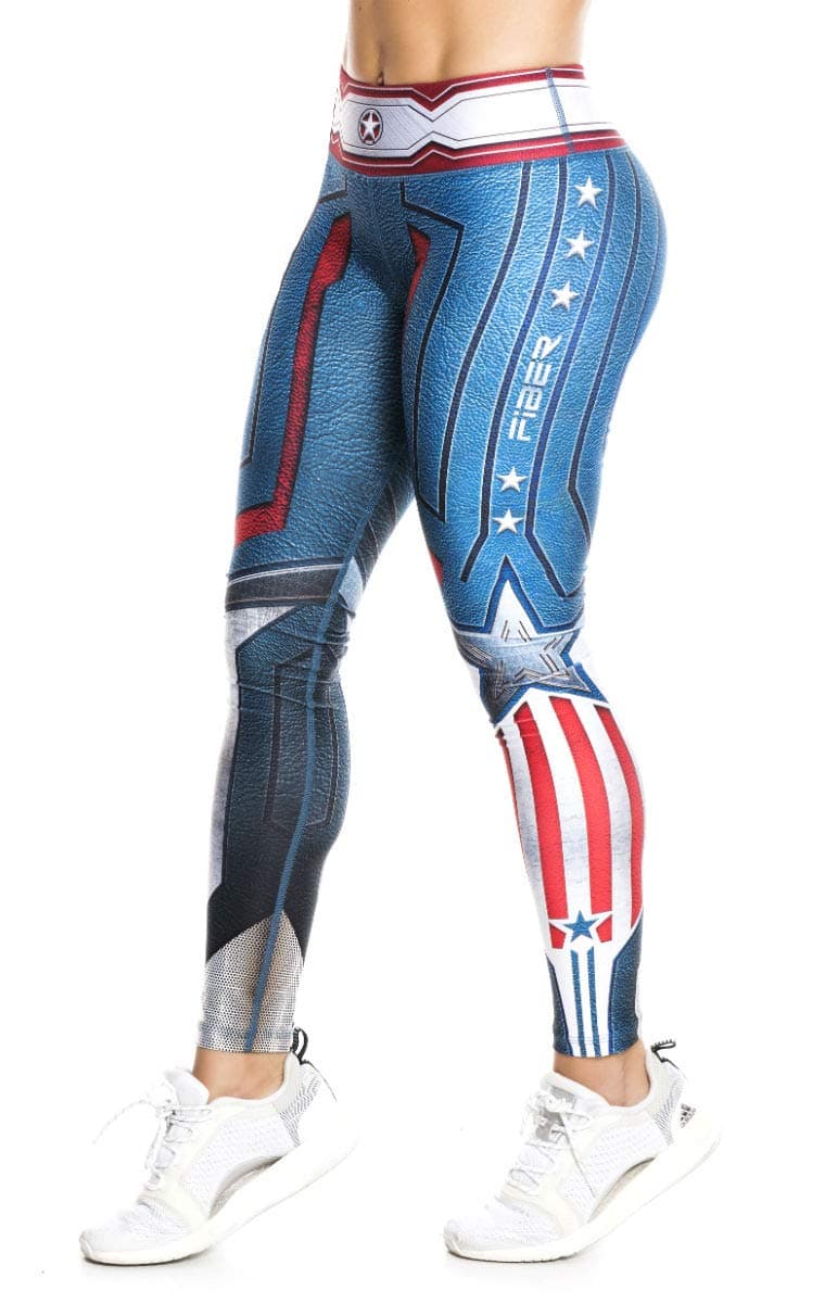 Drakon \ Fiber Superhero (Many Styles) Leggings Yoga Pants Compression Tights