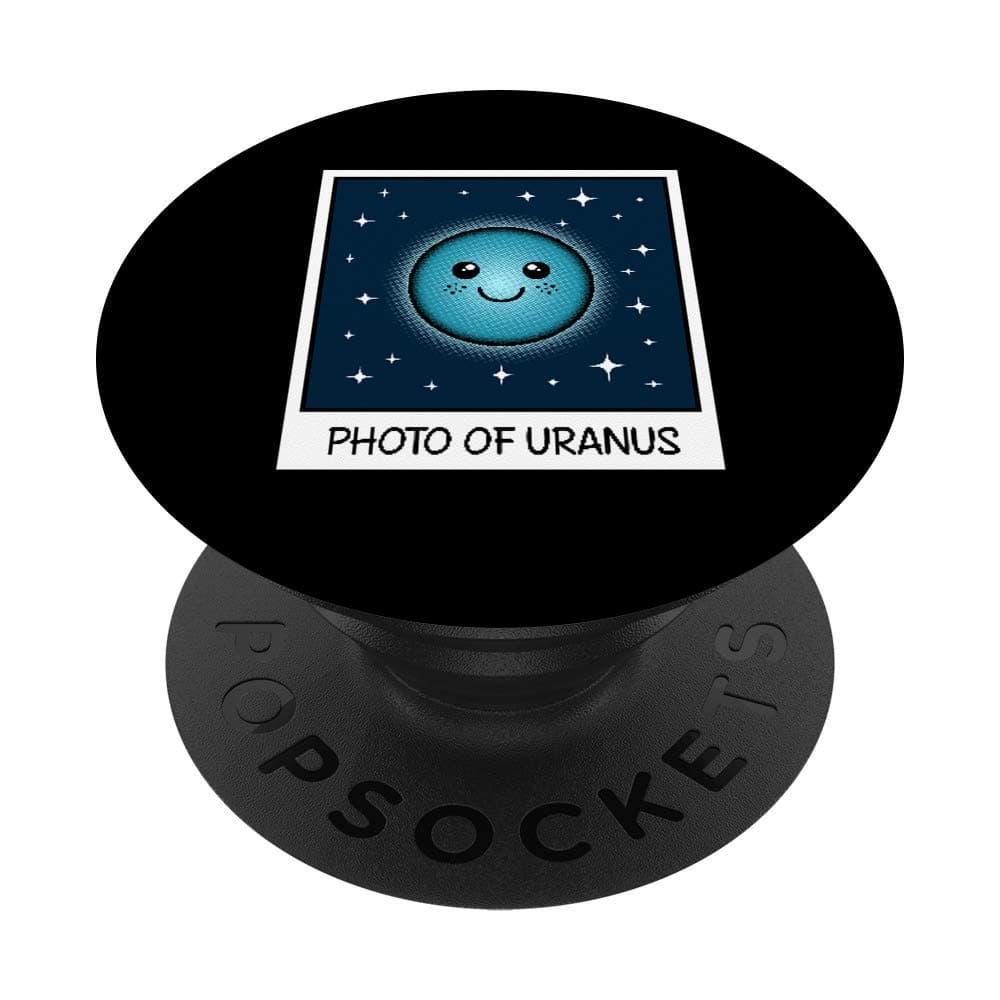 Photo Of Uranus Funny Adult Anus Sexual Innuendo Pop Socket