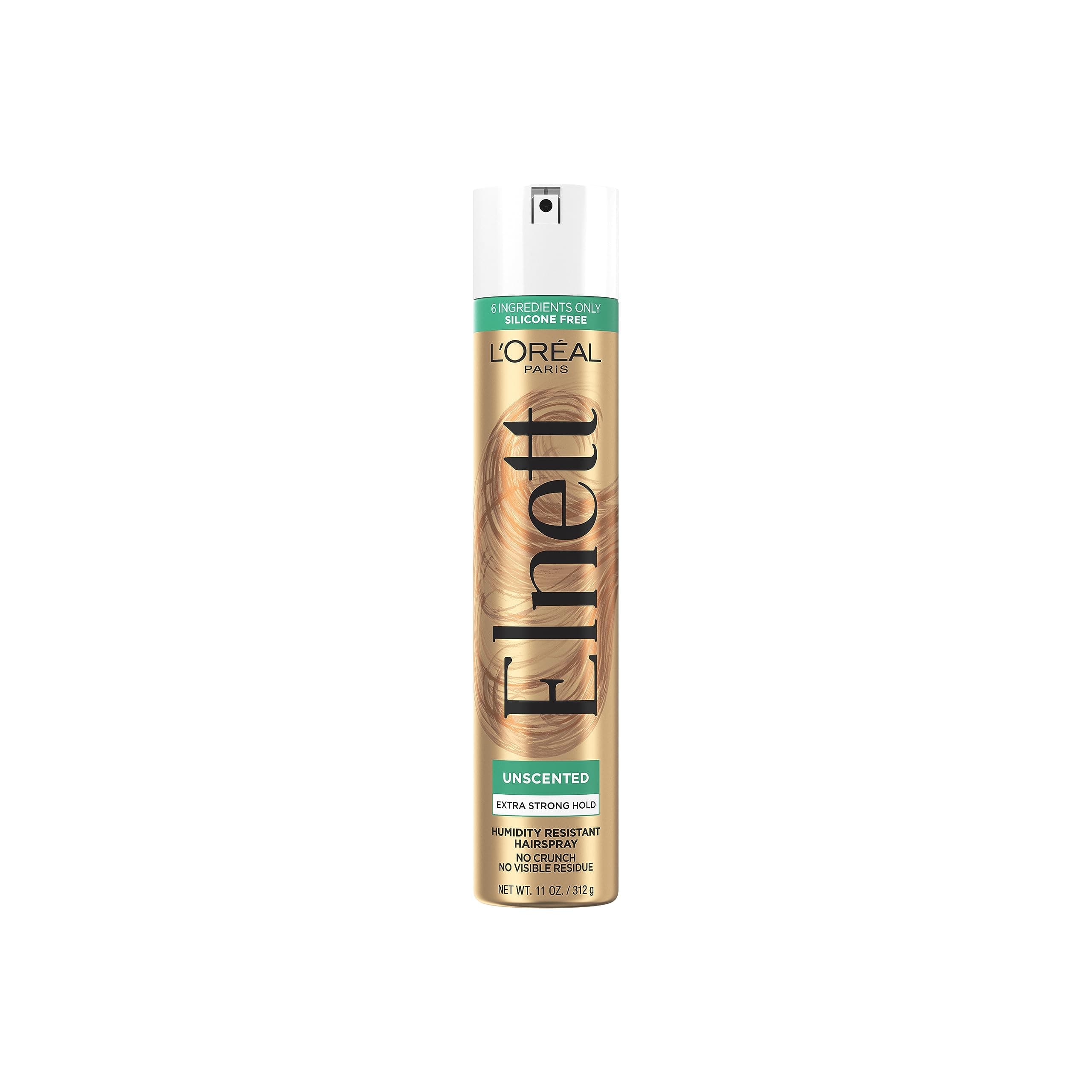 L'Oreal Paris Elnett Satin Hairspray Extra Strong Hold Unscented 11 oz; (Packaging May Vary) | (Packaging May Vary)