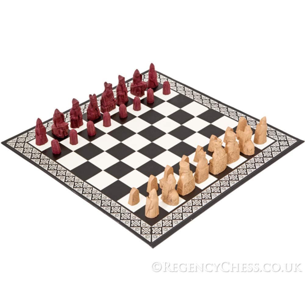 Miniature Isle of Lewis Chess Set