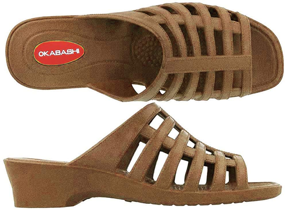 OKABASHI Women's Sienna Slide Heel Sandals