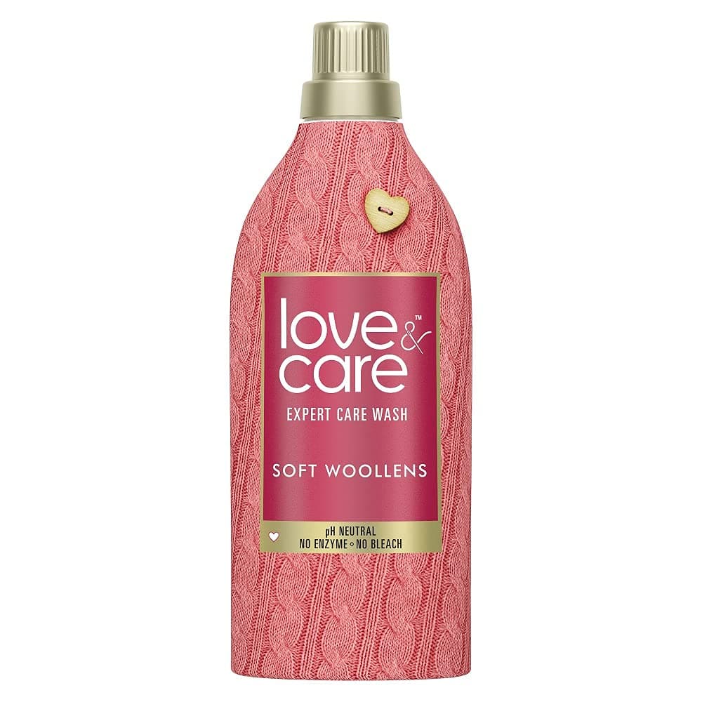 Love & Care Soft Woollens Expert Care Wash Liquid Detergent, 950 ml