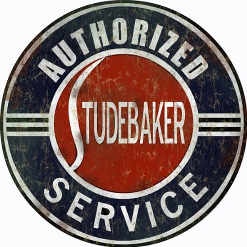 Authorized Studebaker Service Center Sign Garage Art Reproduction