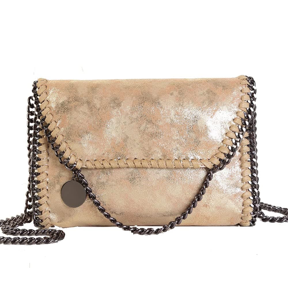 Designer Chain Shoulder Purse for Women Soft Leather Quilted Clucth Fashion Message Crossbody bag