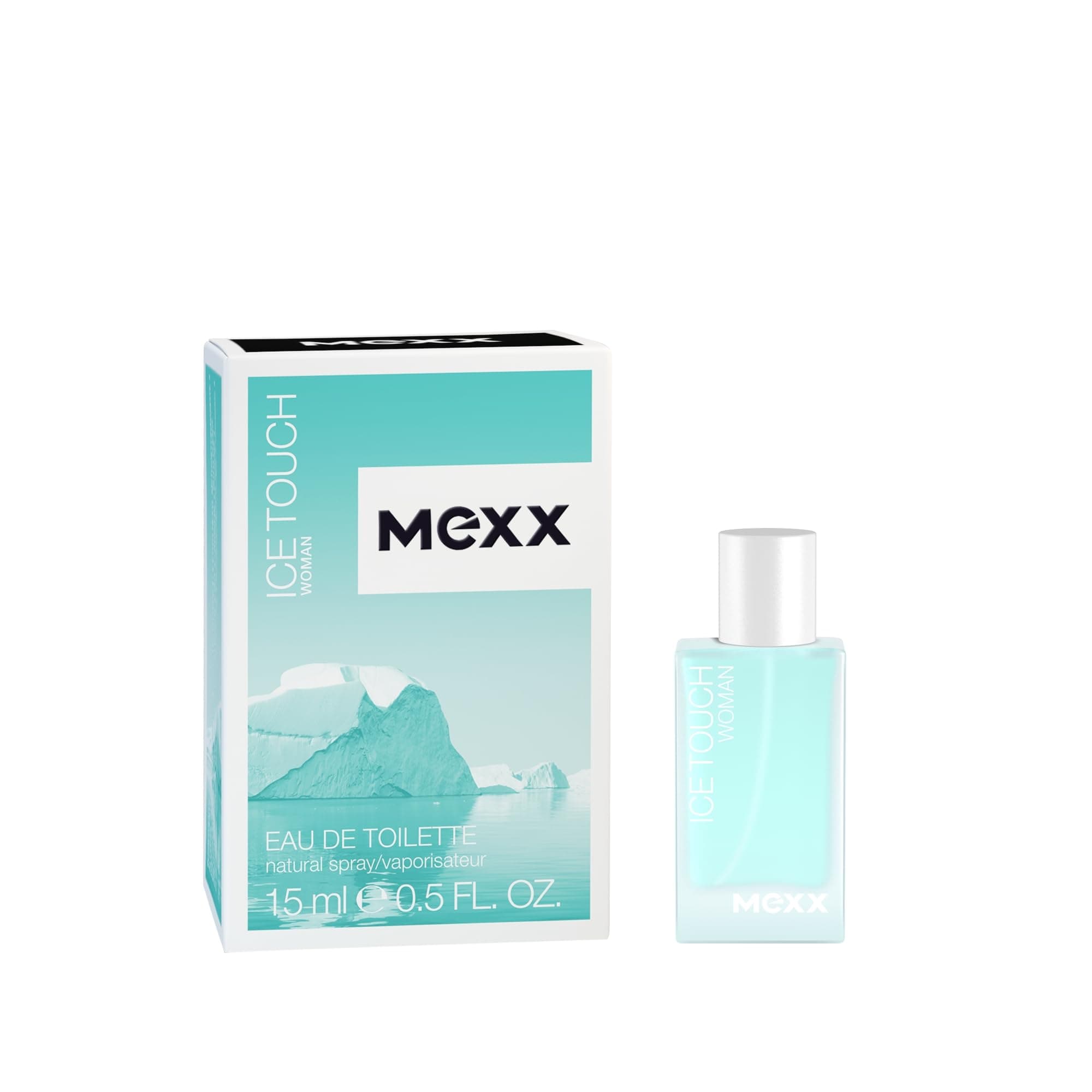 MexxIce Touch Woman - Eau De Toilette Natural Spray - Erfrischendes Damen Perfume MIT Fruchtig-Blumigen Noten - 1 er Pack (1 X 15ml)