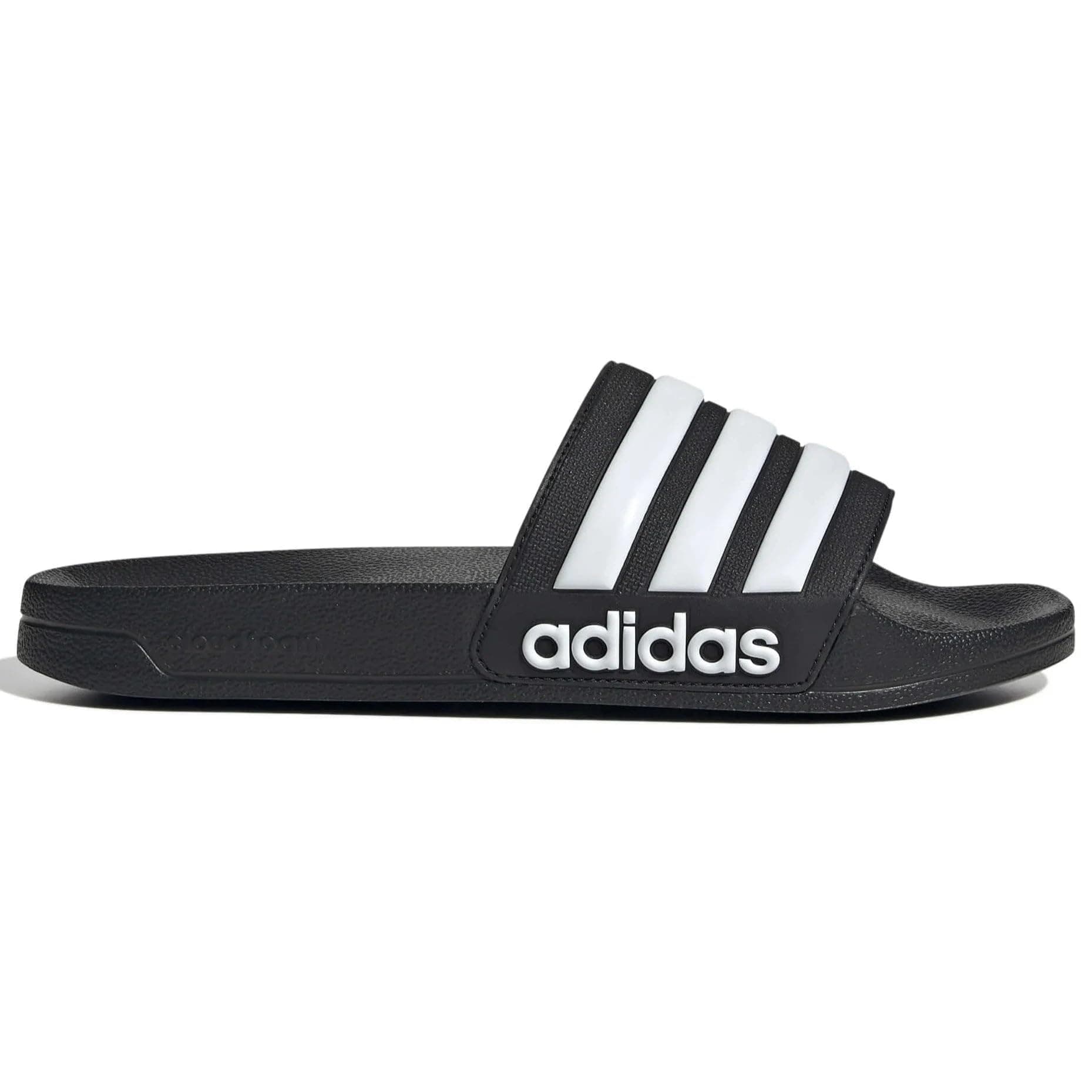 Adidas Adilette Shower Slides Beach & Pool U Slipper Black/White 37 1/3 EU