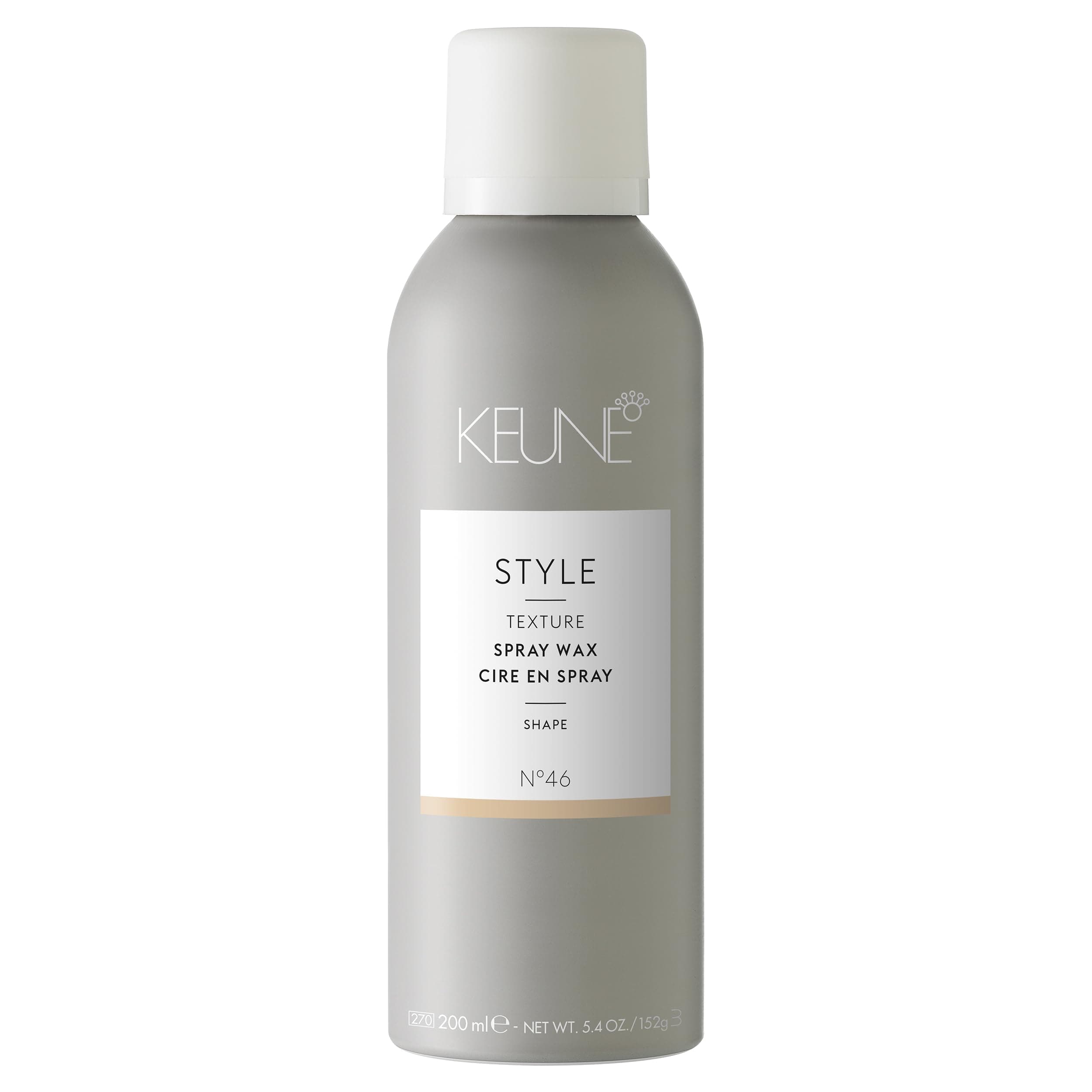 KEUNE Style Spray Wax for Hair Texture and Hold, Buildable Texture & Natural Shine, 6.1 Fl Oz