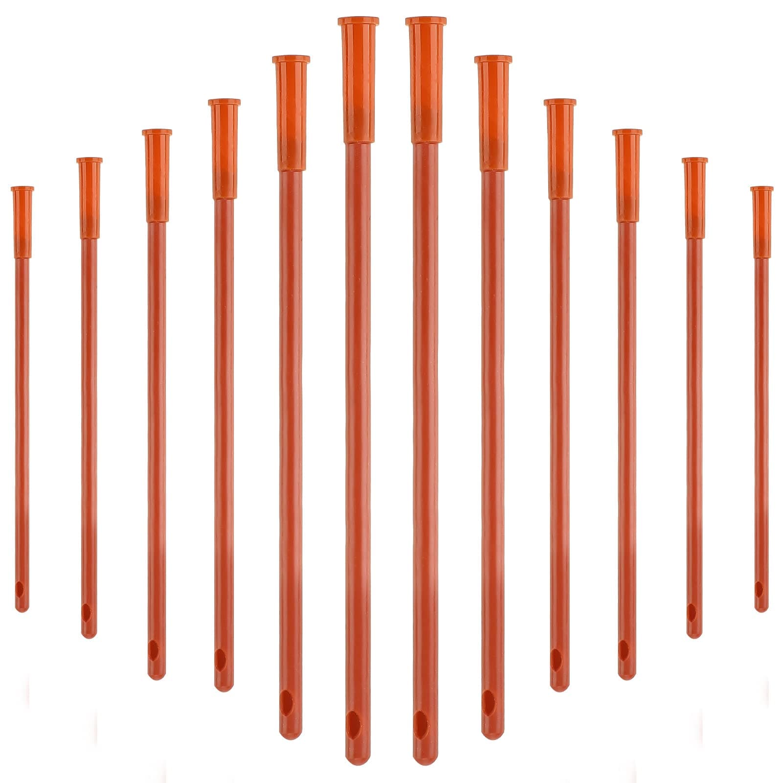 Tondiamo 10 Pieces 15 Inch x 18fr Rubber Enema Tubes Colon Tubes for Coffee Enemas Higher Colon Cleanse for Secure