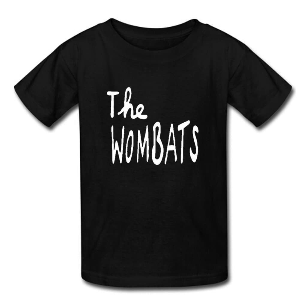 Printed Men's The Wombats Tee Shirt Custom Crew Neck T-Shirt US L Black