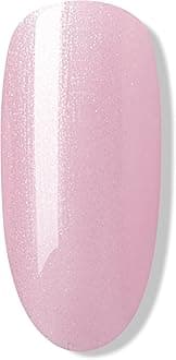 Bluesky Gel Nail Polish, Grapefruit Sparkle 80546, Light Pink, 10 ml Long Lasting, Chip Resistant, 10 ml (Requires Drying Under UV LED Lamp)
