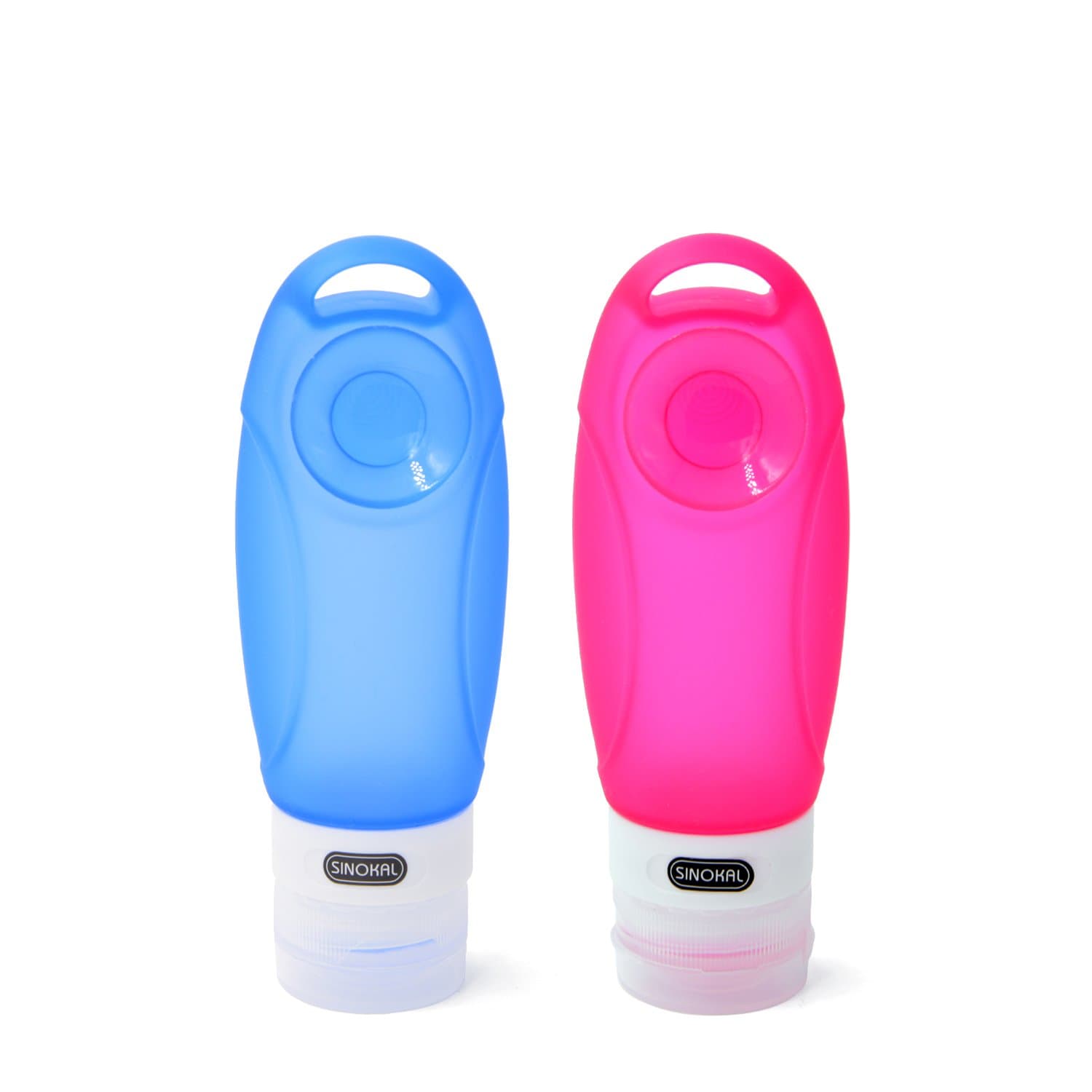 Silicone Travel Bottles SINOKA Leak Proof TSA Approved Portable Travel Bottle Set