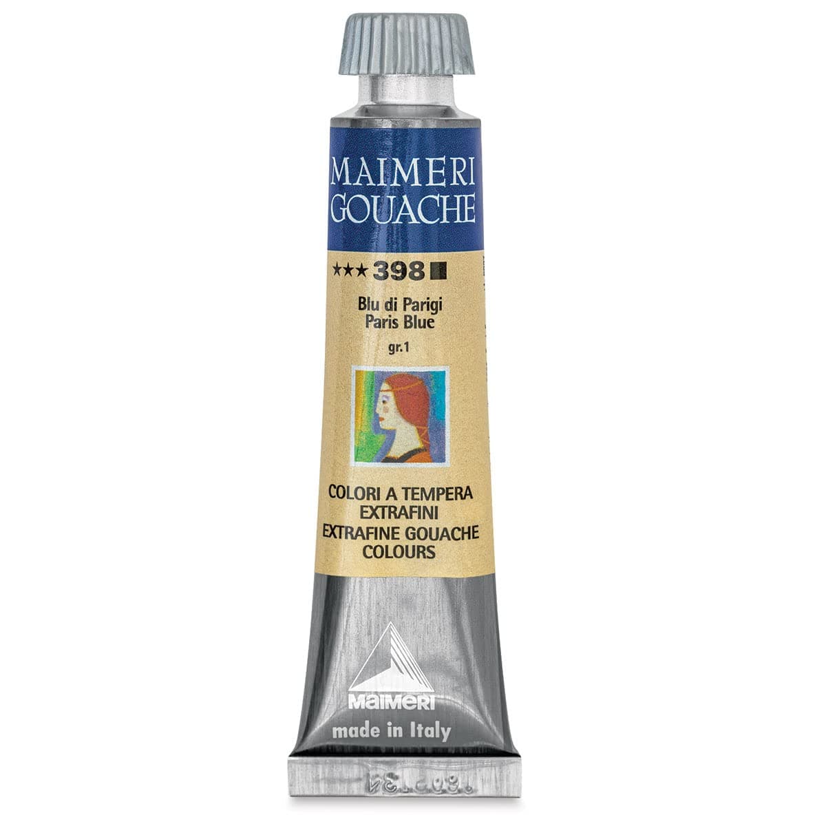 Maimeri Artist Gouache - Paris Blue, 20 ml