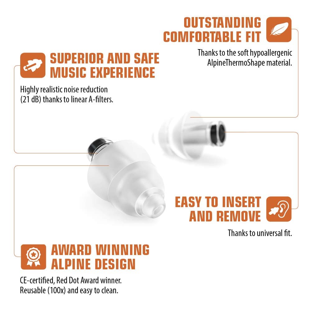 Lineair filter Earplugs