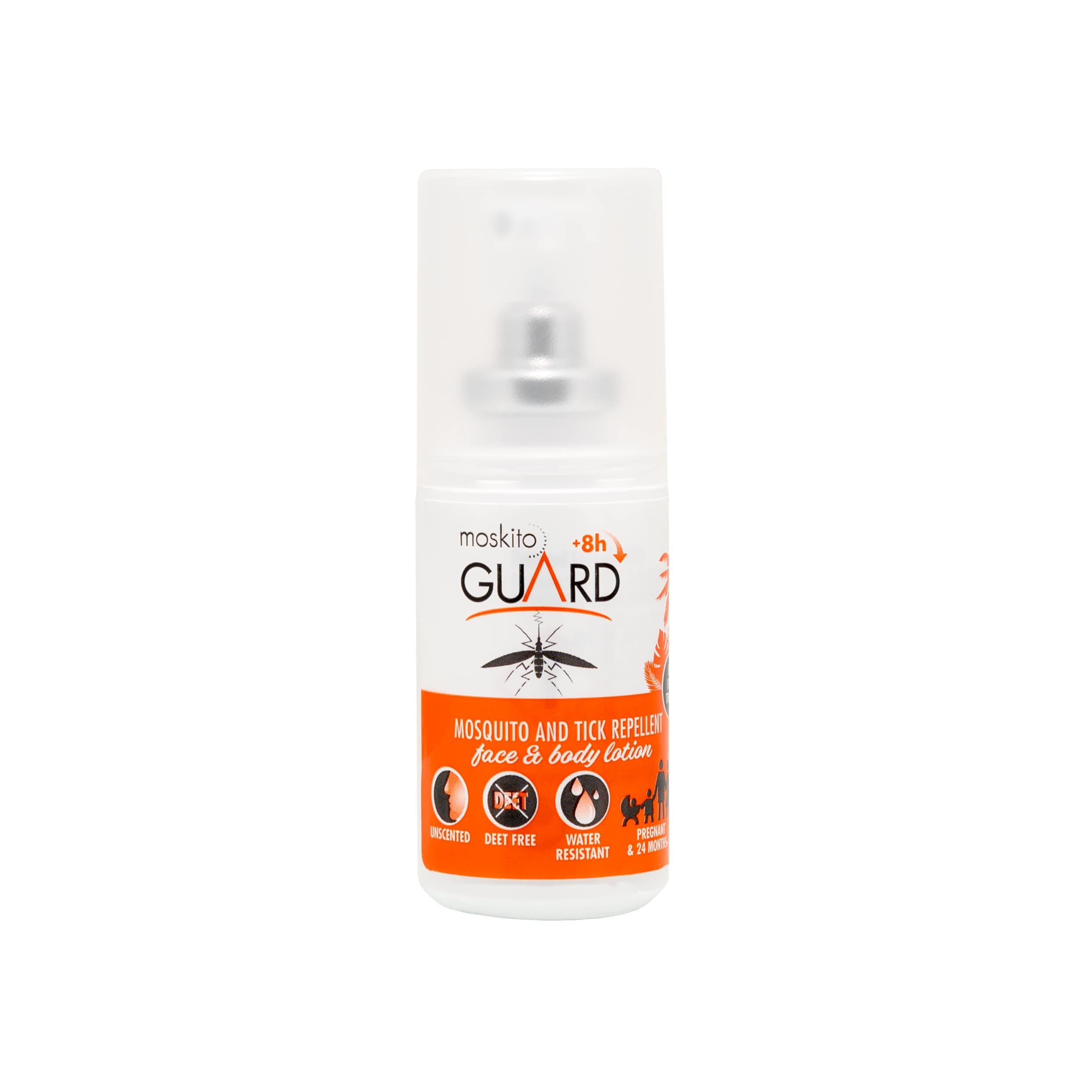 Mini-Moskito Guard (30ml), White/Orange