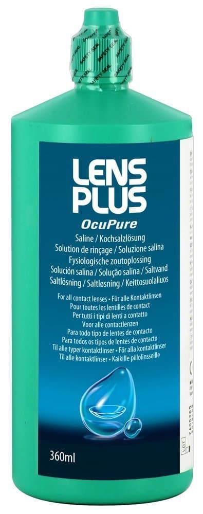 Aslotech Lens Plus Purite Saline 360 ml Pack of 2
