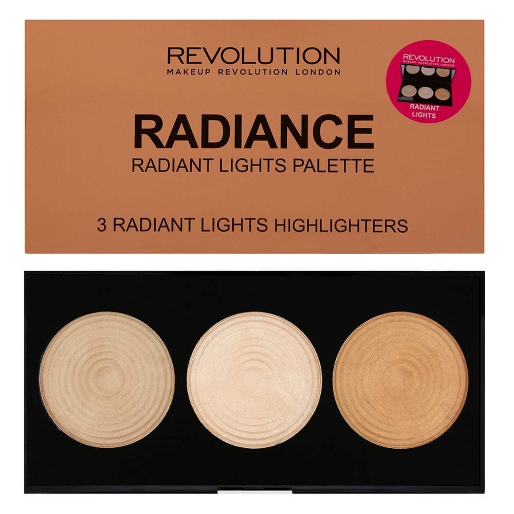 Makeup Revolution London Makeup Revolution Highlighter Palette Radiance, 15g