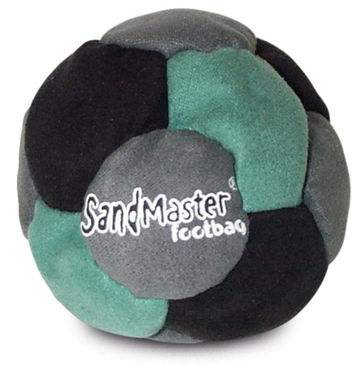 SandMaster Footbag, Green/Grey/Black