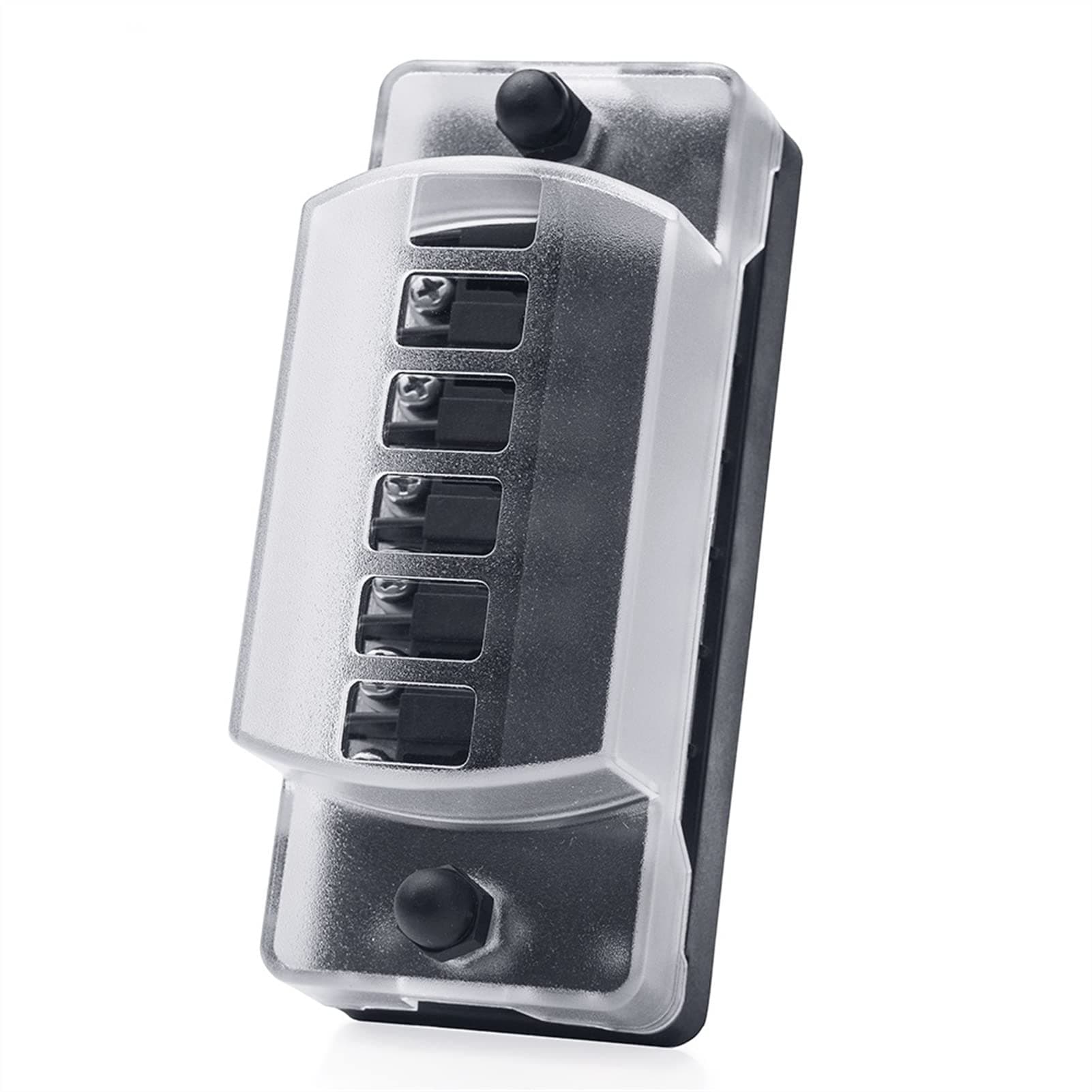 6 Way Blade Fuse Holder Box Auto Block Case With Screw Nut Terminal Fit For 12-32V Car Truck Vehicle Marine Boat Motorhome fuse