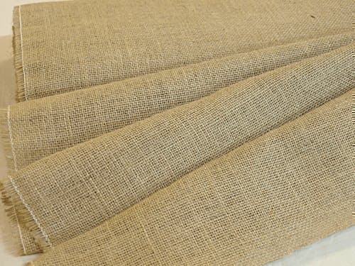 2 Metre Light Hessian Fabric 105cm Wide - Weddings - Crafts - - Frost Protection