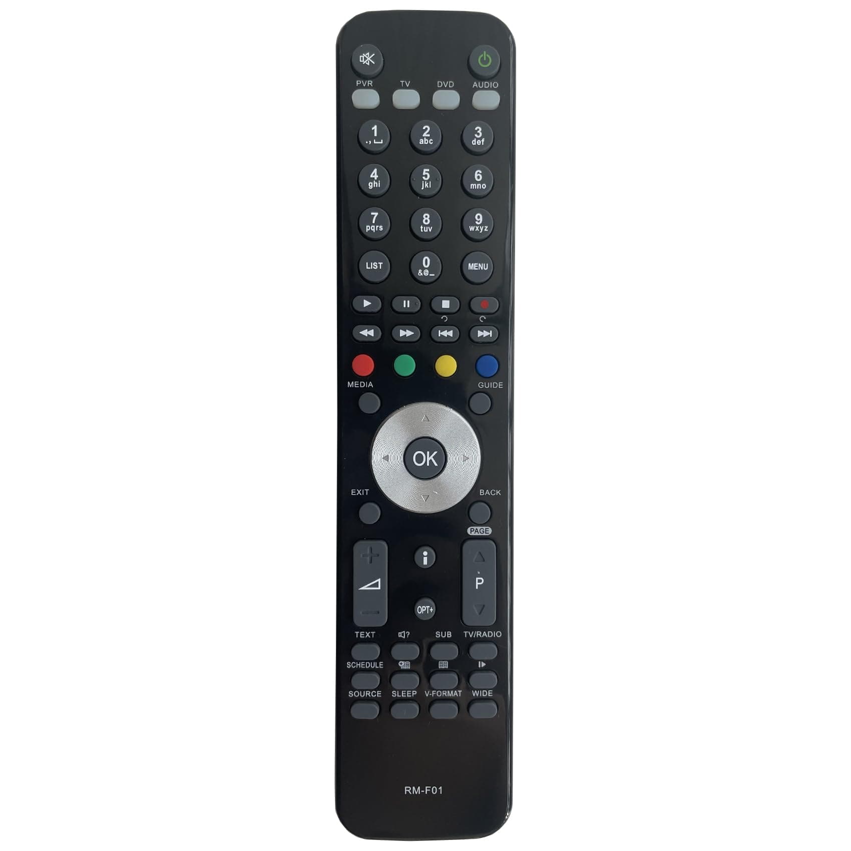 rm-f01 for humax freesat remote control for humax Foxsat HDR Freesat Box, Pre programming
